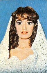 Müjde Ar Kartpostal (Küçük Boy) KRT23893 - Gökçekoleksiyon