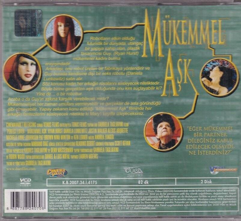 Mükemmel Aşk VCD Film VCD8676 - 2