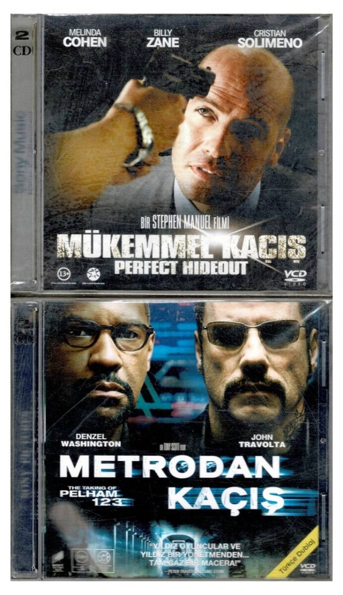Mükemmel Kaçış Metrodan Kaçış - 2 Adet VCD Film VCD864 - 1