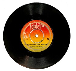 Mükerrem Kemertaş – Uçun Kuşlar İnin Bağlara & Huma Kuşu (Uzun Hava) Plak (10/6.5) PLK26892 - 1