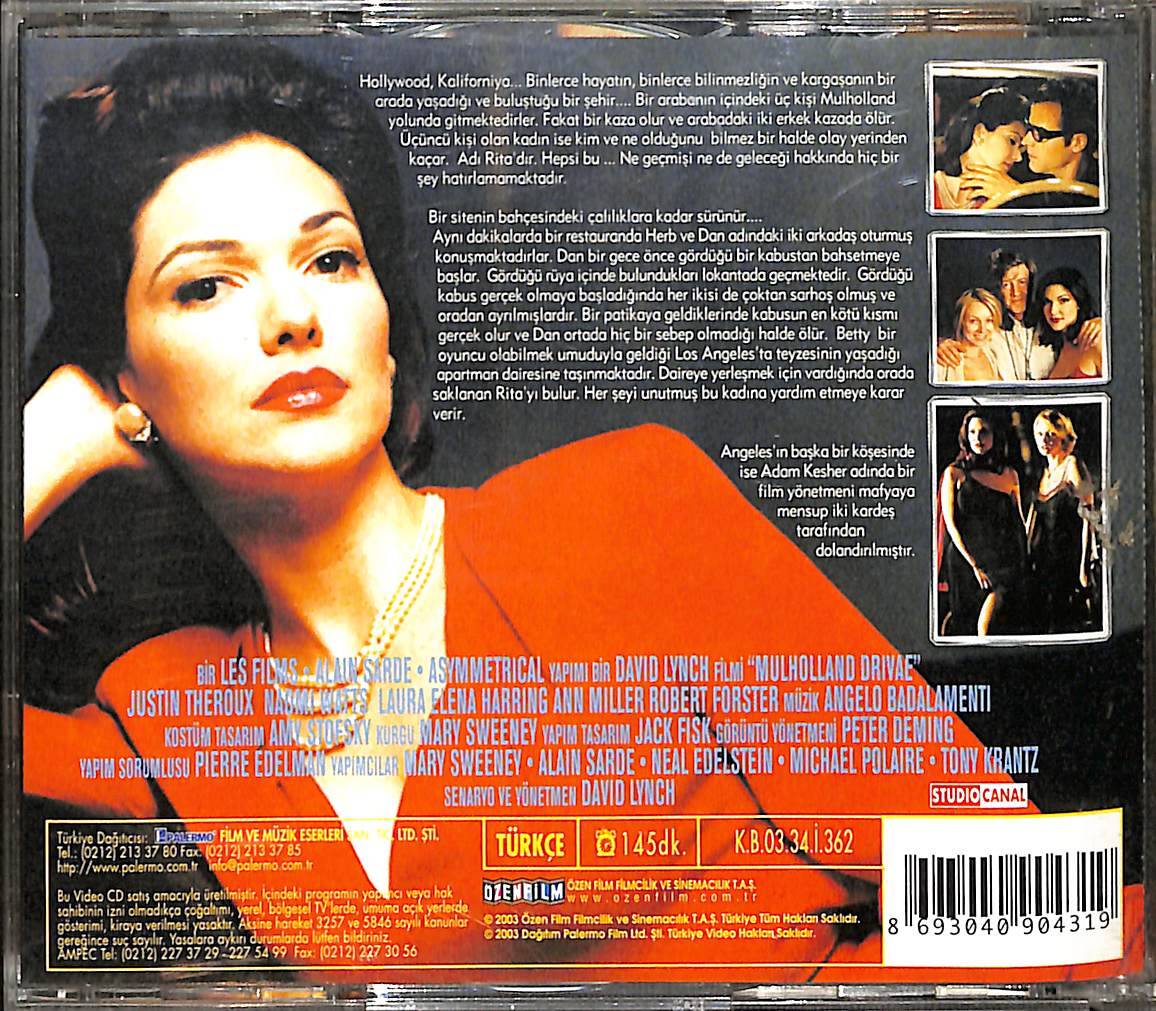 Mulholland Çıkmazı – Mulholland Dr. (2001) Orijinal VCD Film VCD28800 - 2