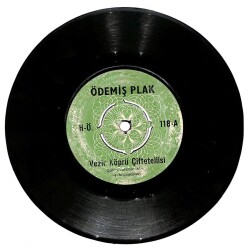 Mümin Aksoy Ve Arkadaşları - Vezir Köprü Çiftetellisi / Çözde Al Oyun Havası PLAK (10/6.5) PLK12790 - 1
