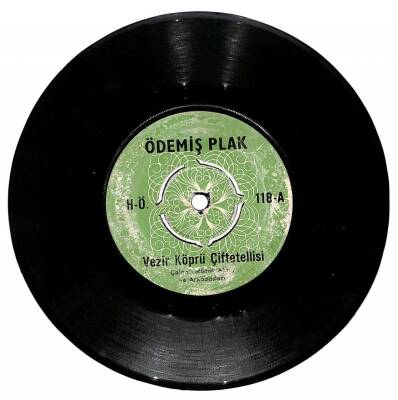 Mümin Aksoy Ve Arkadaşları - Vezir Köprü Çiftetellisi / Çözde Al Oyun Havası PLAK (10/6.5) PLK12790 - 1
