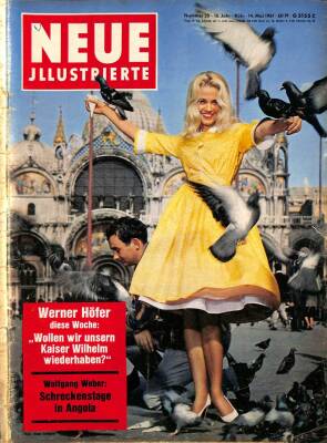 Münchner Jllustrıerte 14 Mai 1961 - Wolfgang Weber Schreckenstage in Angola, Könıgın Der Kinder, Muratti Privat NDR61989 - 2