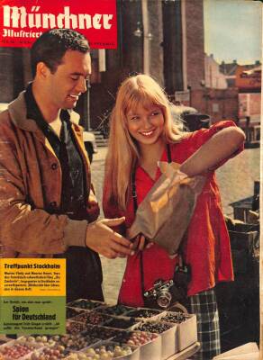 Münchner Jllustrıerte Nr.44 - Marina Vlady und Maurice Ronet , Spion für Deutschland NDR61987 - 2