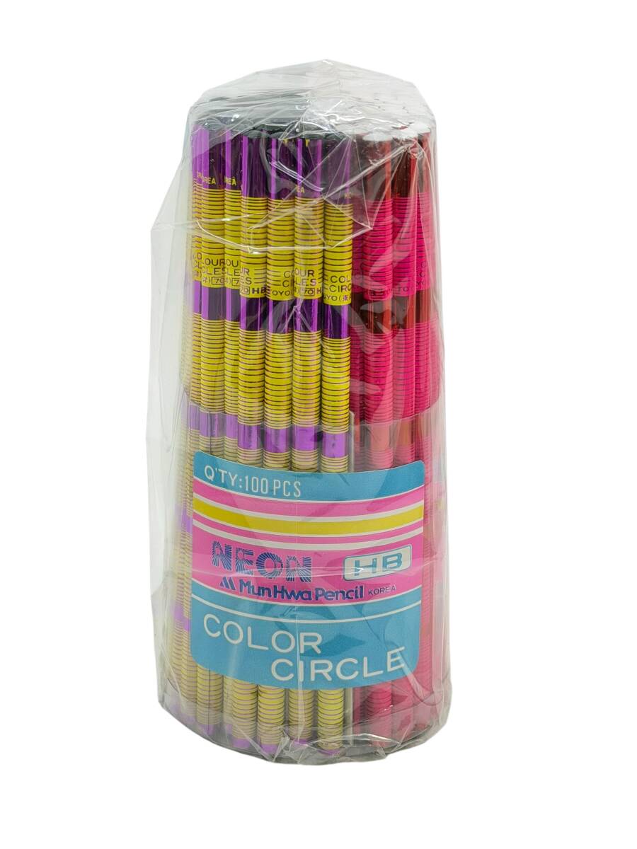 MunHwa Neon HB Color Circle Kurşun Kalem Seti (Kullanılmamış) AOB6313 - 1