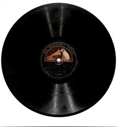 Münir Nureddin Bey – Acjem Achiran Gazel. Bahar Olsa & Neden Hitch Dourmadan Sevmiche Bou Gueuynum TAŞ PLAK (10/6.5) * Sahibinin Sesi - 1928 * PLK27681 - 1