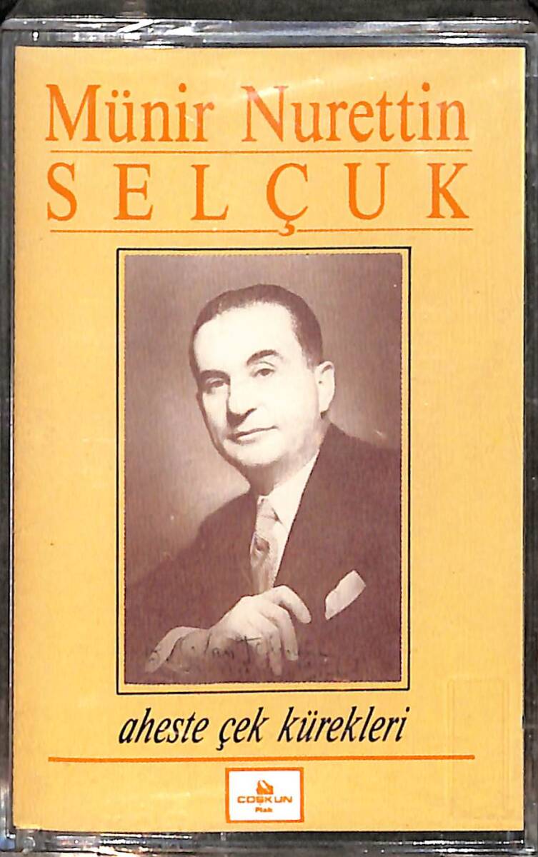 Münir Nurettin Selçuk- Aheste Çek Kürekleri Orijinal Kaset (Sıfır) * Kırmızı Bandrol * KST31090 - 1