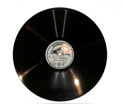 Münir Nurettin Selçuk - Hüzam Gazel Kıldı Zülfün / Allı Yemeni TAŞ PLAK (10/7.5) PLK23397 - 1