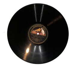 Münir Nurettin Selçuk - Hüzam Gazel Kıldı Zülfün / Allı Yemeni TAŞ PLAK (10/7.5) PLK26049 - 1