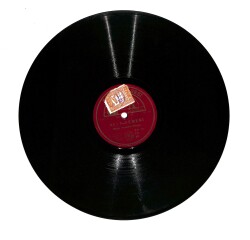 Münir Nurettin Selçuk - Hüzan Gazel Kıldı Zülfün / Allı Yemeni TAŞ PLAK (10/7) Odeon 78'lik Plak PLK27077 - 2