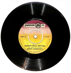 Murat Çobanoğlu - Oğulun Babaya Mektubu & Babanın Oğula Mektubu Plak (10/6.5) PLK26139 - 2
