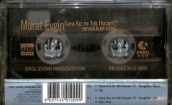 Murat Evgin - Sana Kız Mı Yok Hocam Kaset (İkinci El) KST25574 - 2