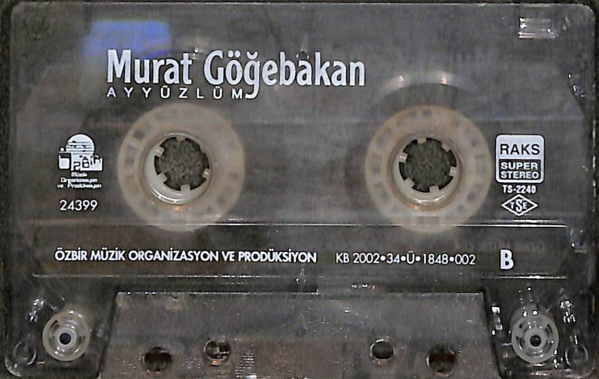 Murat Göğebakan - Ayyüzlüm Kaset (İkinci El) KST27911 - 2