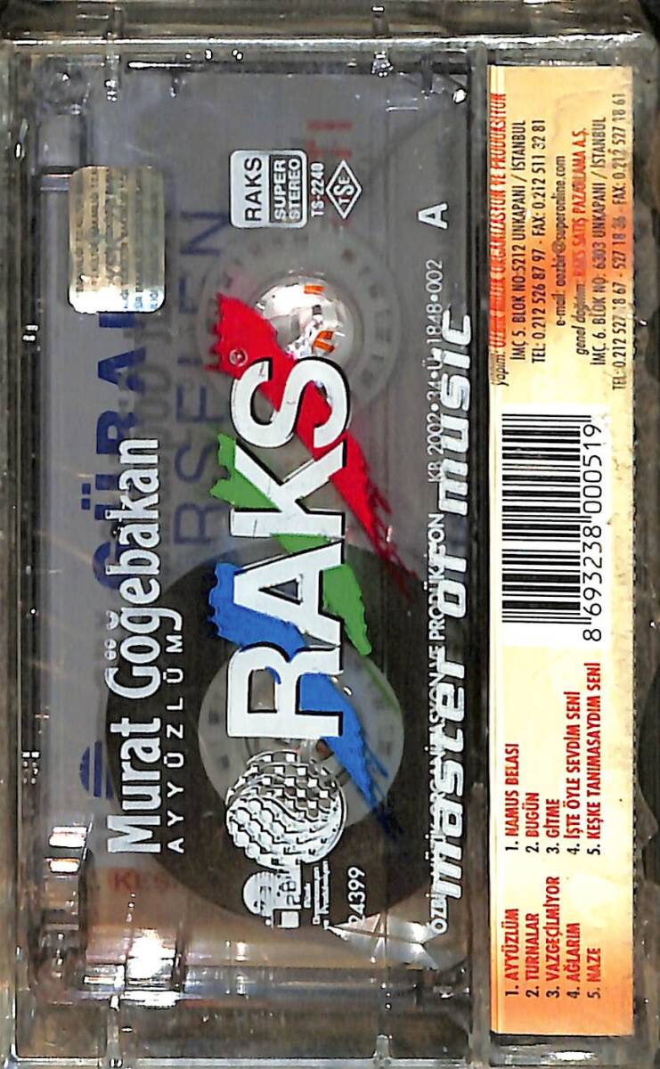 Murat Göğebakan – Ayyüzlüm Kaset (Sıfır Kaset) KST28842 - 2