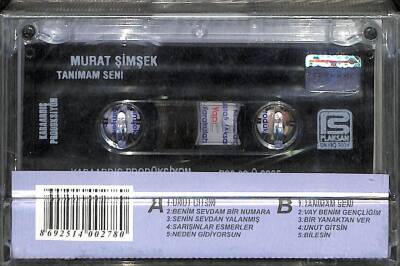 Murat Şimşek - Tanımam Seni Kaset KST13837 - 2
