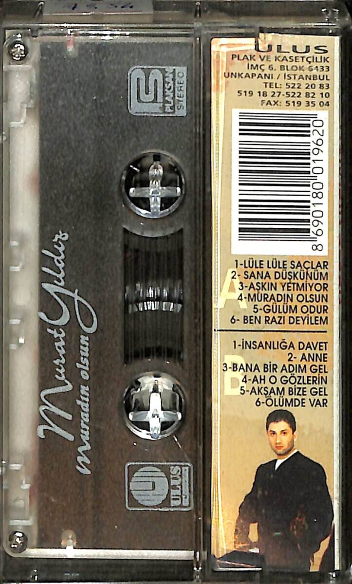 Murat Yıldız - Muradın Olsun Kaset (İkinci El) KST28443 - 2