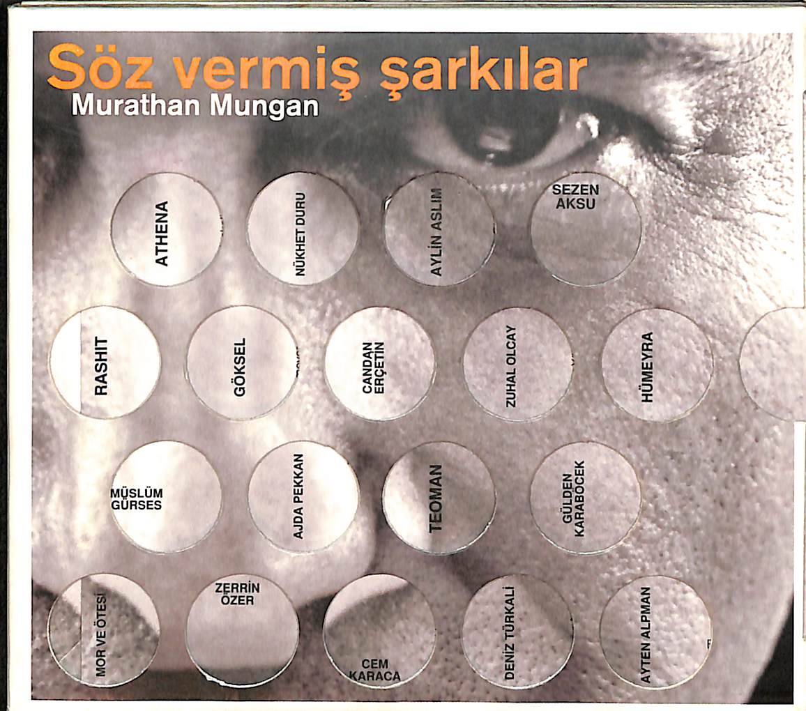 Murathan Mungan - Söz Vermiş Şarkılar CD (İkinci El) CD4241 - 1