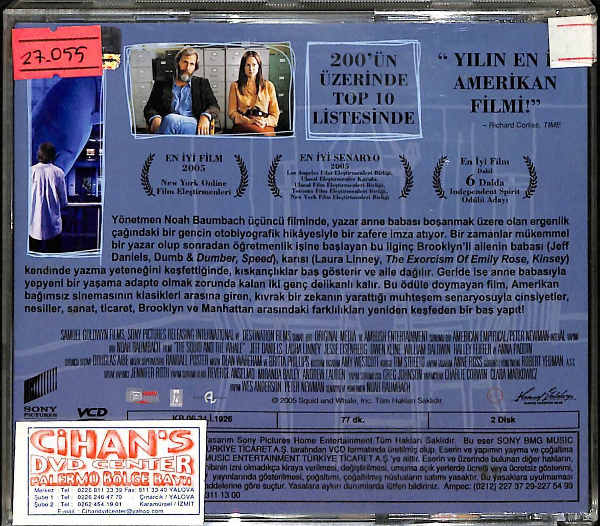 Mürekkep Balığı Ve Balina VCD Film VCD15725 - 2