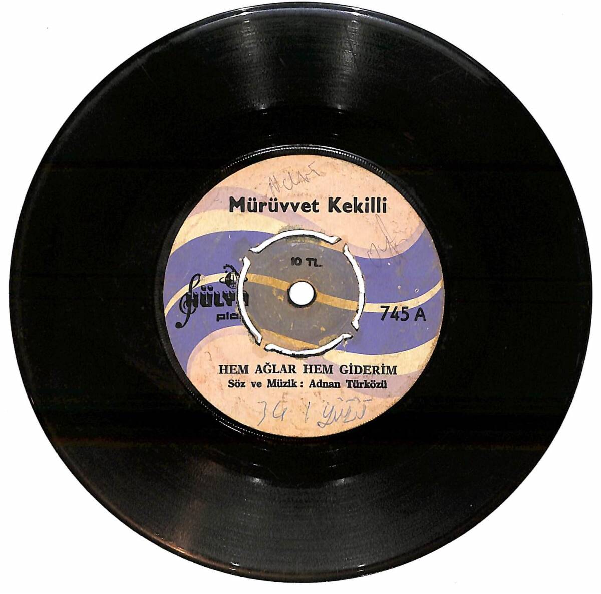 Mürüvvet Kekilli - Hem Ağlar Hem Giderim / Aşkın Kurbanıyım Plak (10/6.5) PLK26129 - 1