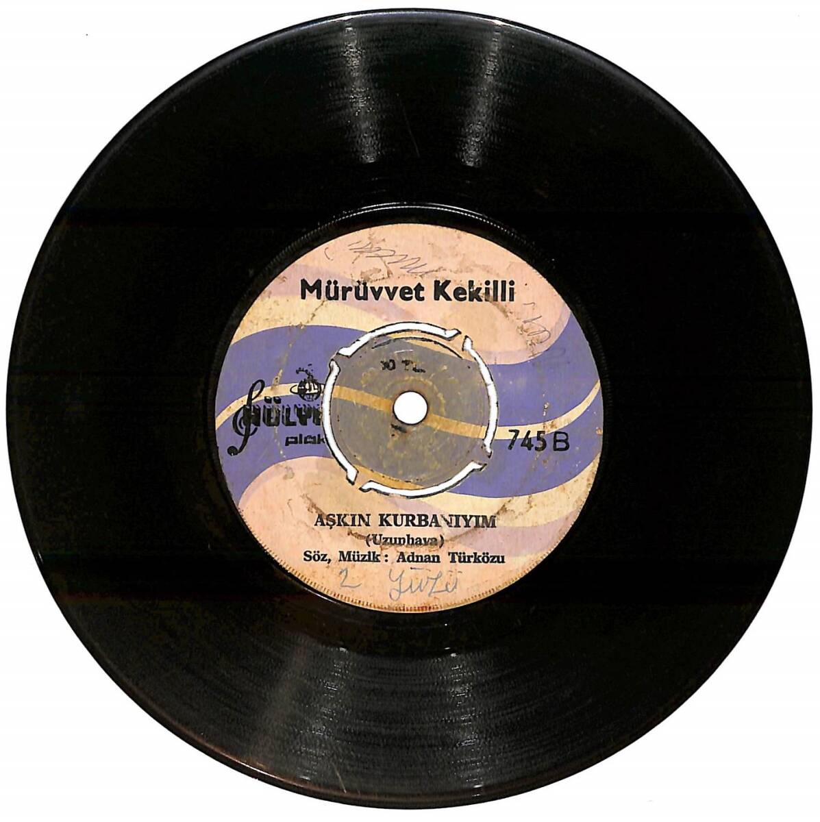 Mürüvvet Kekilli - Hem Ağlar Hem Giderim / Aşkın Kurbanıyım Plak (10/6.5) PLK26129 - 2