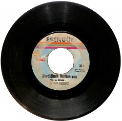 Esengül - Sevdiğimin kurbanıyım / Sensiz kahrolmuşum PLAK (10/5.5) PLK24772 - Gökçekoleksiyon