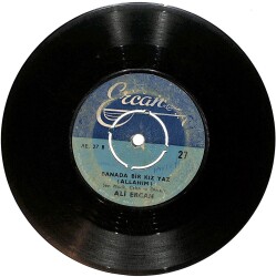 Ali Ercan - Zeynebim Almanyanın Yolunu Tuttun - Banada Bir Kız Yaz PLAK (10/6) PLK24783 - Gökçekoleksiyon