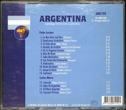 Music Around The World: Argentina CD (İkinci El CD5003 - 2