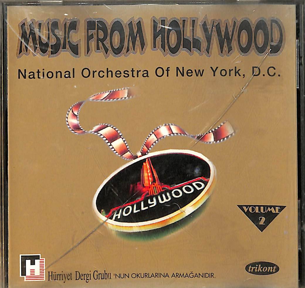 Music From Hollywood / National Orchestra Of New York D.C CD (İkinci El) CD5328 - 1