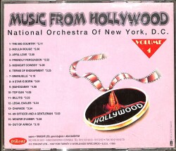Music from Hollywood – Volume 4 – National Orchestra of New York, D.C. (İkinci El) CD5225 - 2