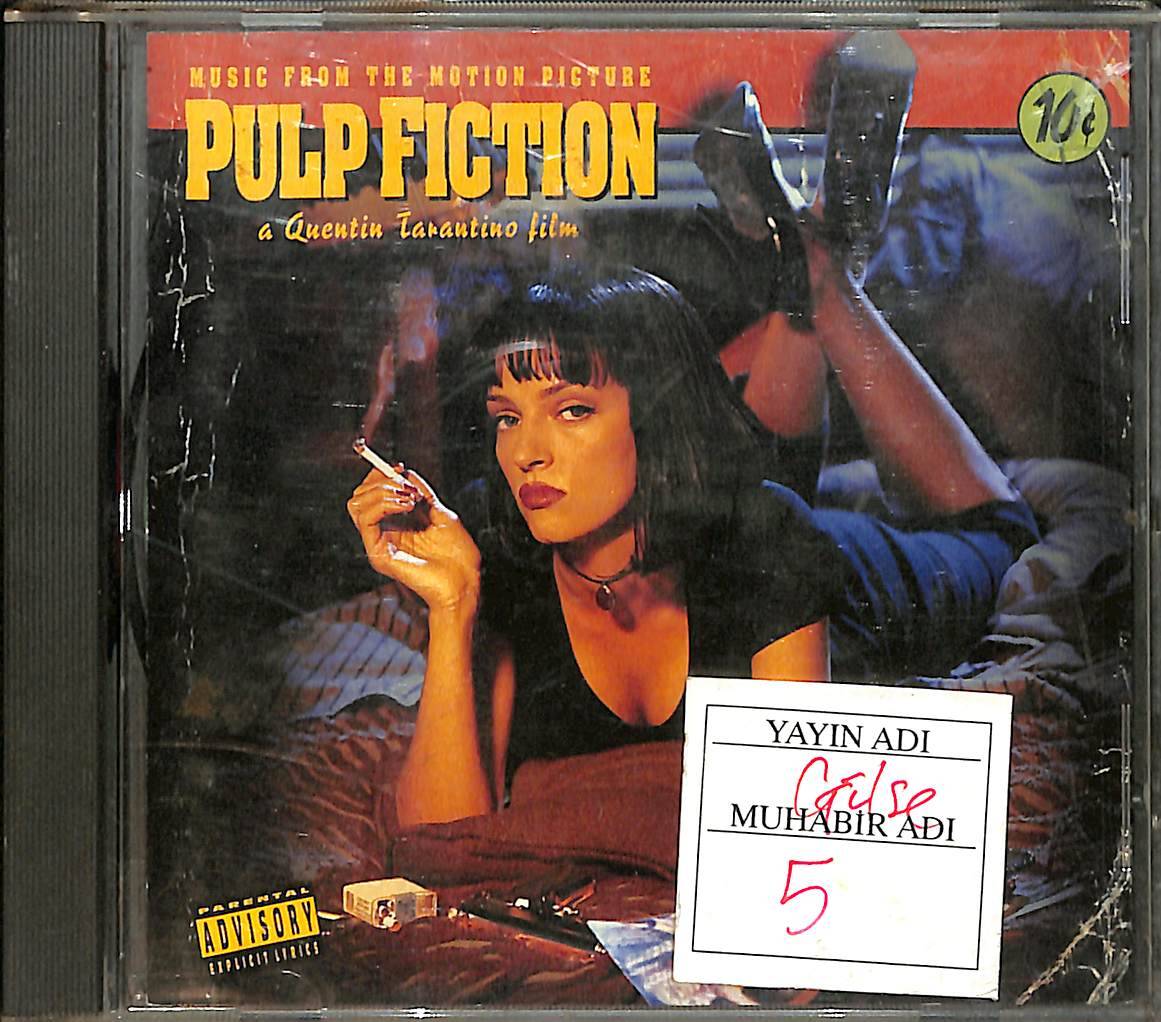 Music From The Motion Picture Pulp Fiction A Quentin Tarantino Film CD (İkinci El) CD4010 - 1
