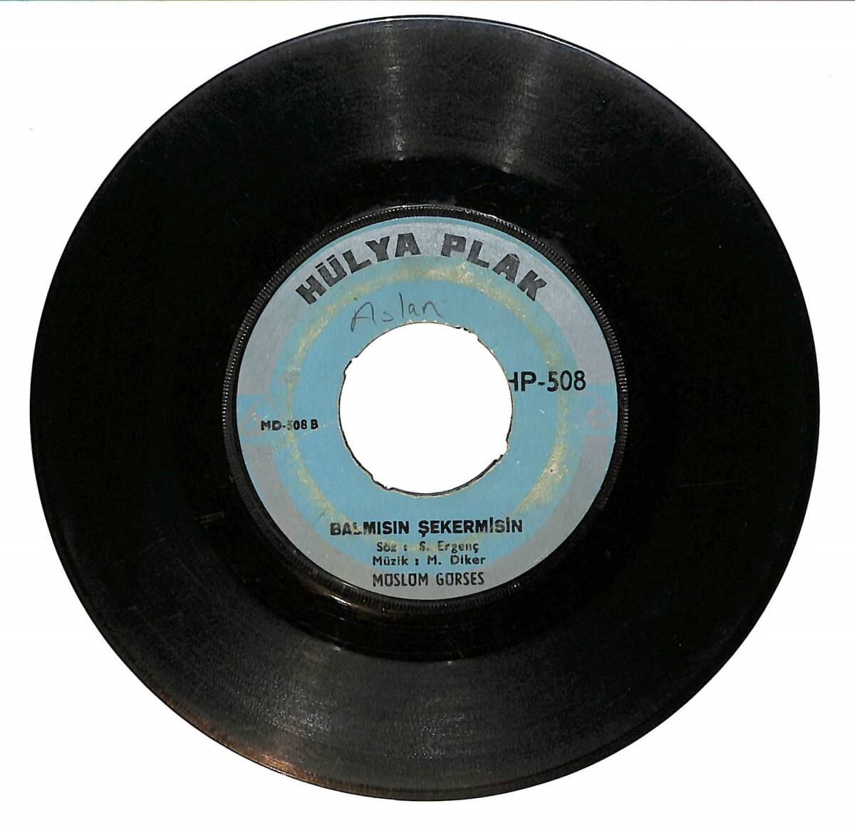Müslüm Gürses - Adam Mı Oldun / Bal mısın Şeker misin Plak (10/6) PLK25078 - 2