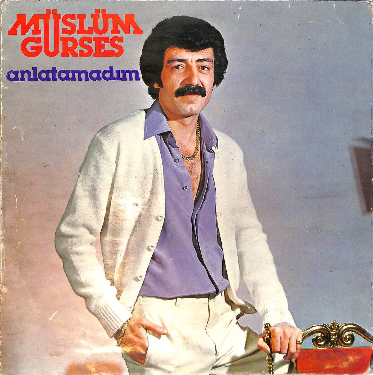 Müslüm Gürses - Anlatamadım LP PLAK (10/7) (Açılır Poster Kapak) PLK26496 - 1