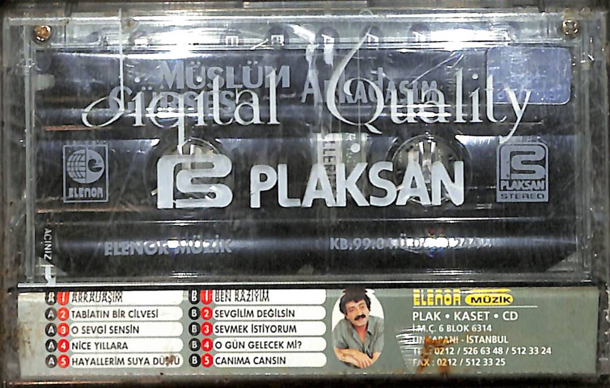 Müslüm Gürses - Arkadaşım Kaset (Sıfır Kaset) KST29606 - 2