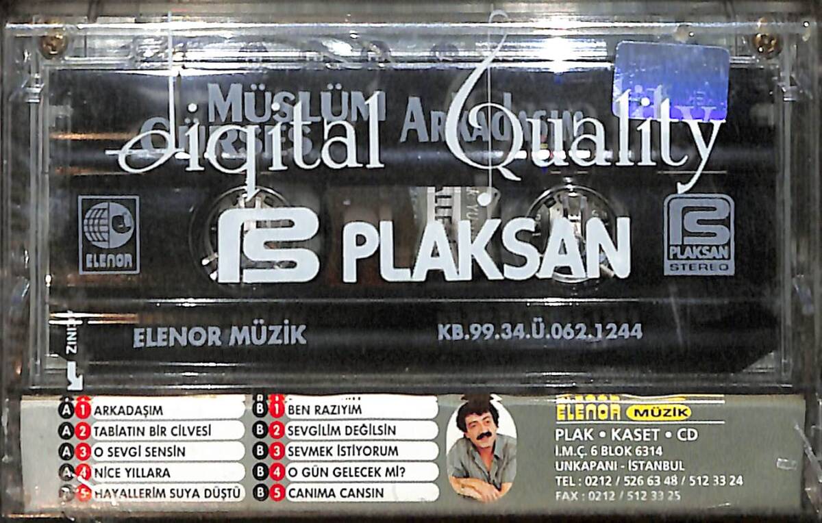 Müslüm Gürses - Arkadaşım Kaset (Sıfır) KST27977 - 2