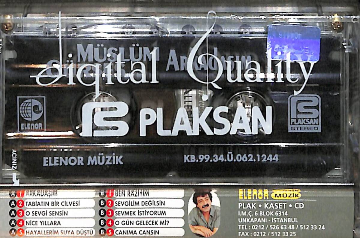Müslüm Gürses - Arkadaşım Kaset (Sıfır) KST28462 - 2