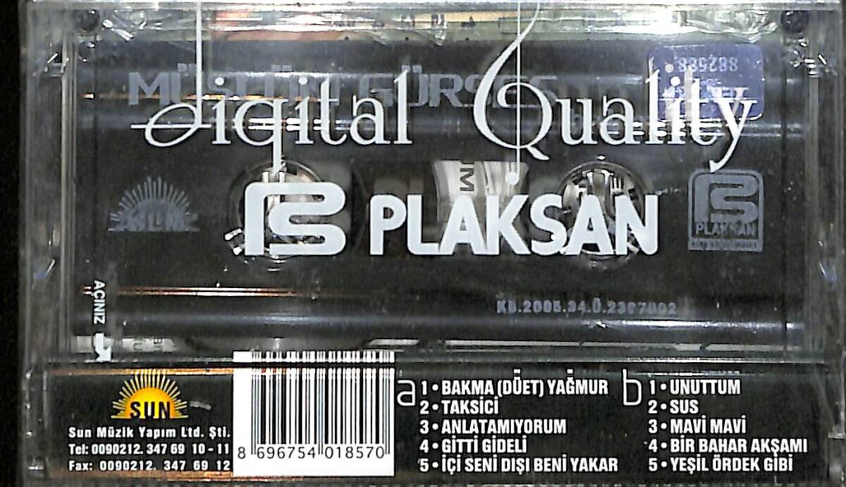 Müslüm Gürses - Bakma Kaset (Sıfır Kaset) KST29372 - 2