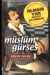 Müslüm Gürses – Dünya Yalan Kaset (Sıfır Kaset) KST28803 - Gökçekoleksiyon