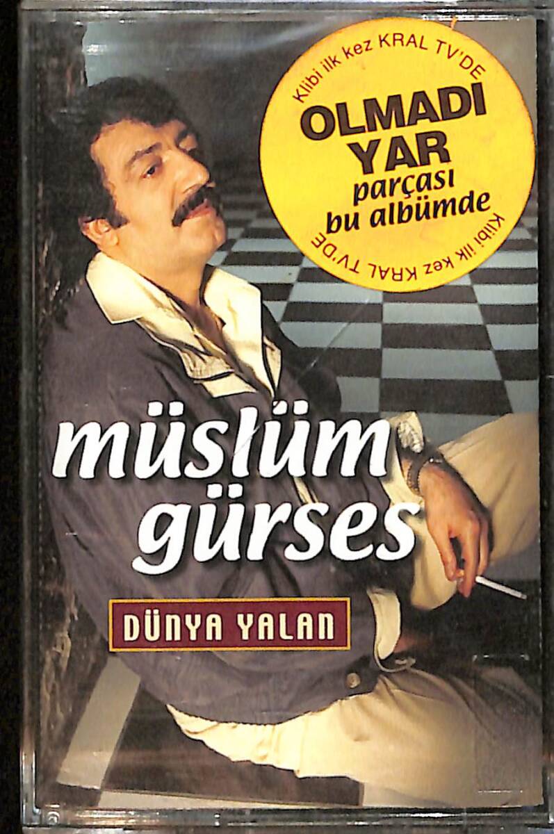 Müslüm Gürses – Dünya Yalan Kaset (Sıfır Kaset) KST28803 - 1