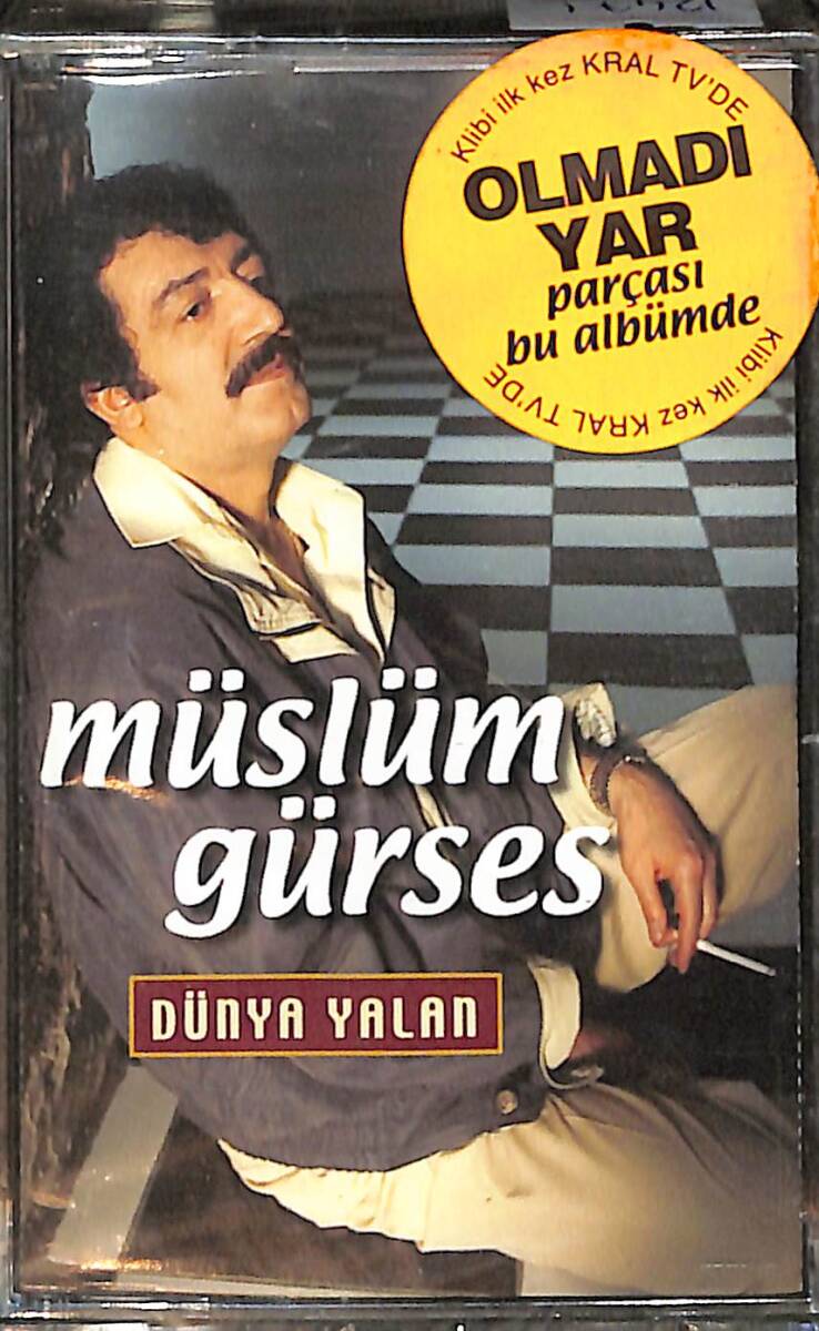 Müslüm Gürses - Dünya Yalan Kaset (Sıfır) KST27992 - 1