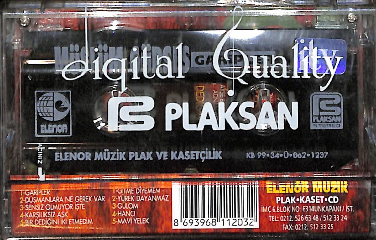Müslüm Gürses - Garipler Kaset (Sıfır) KST27999 - 2