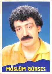 Müslüm Gürses Kartpostal KRT13240 - Gökçekoleksiyon