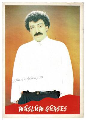 Müslüm Gürses Kartpostal KRT6755 - 1