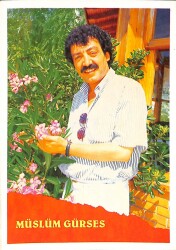 Müslüm Gürses Kartpostal (Küçük Boy) KRT8723 - Gökçekoleksiyon