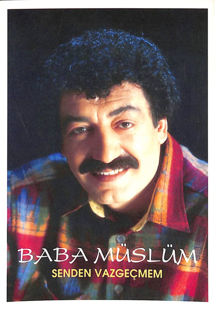 Müslüm Gürses Kartpostal (Küçük Boy) KRT21922 - 1