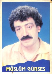 Müslüm Gürses Kartpostal (Küçük Boy) KRT22244 - Gökçekoleksiyon