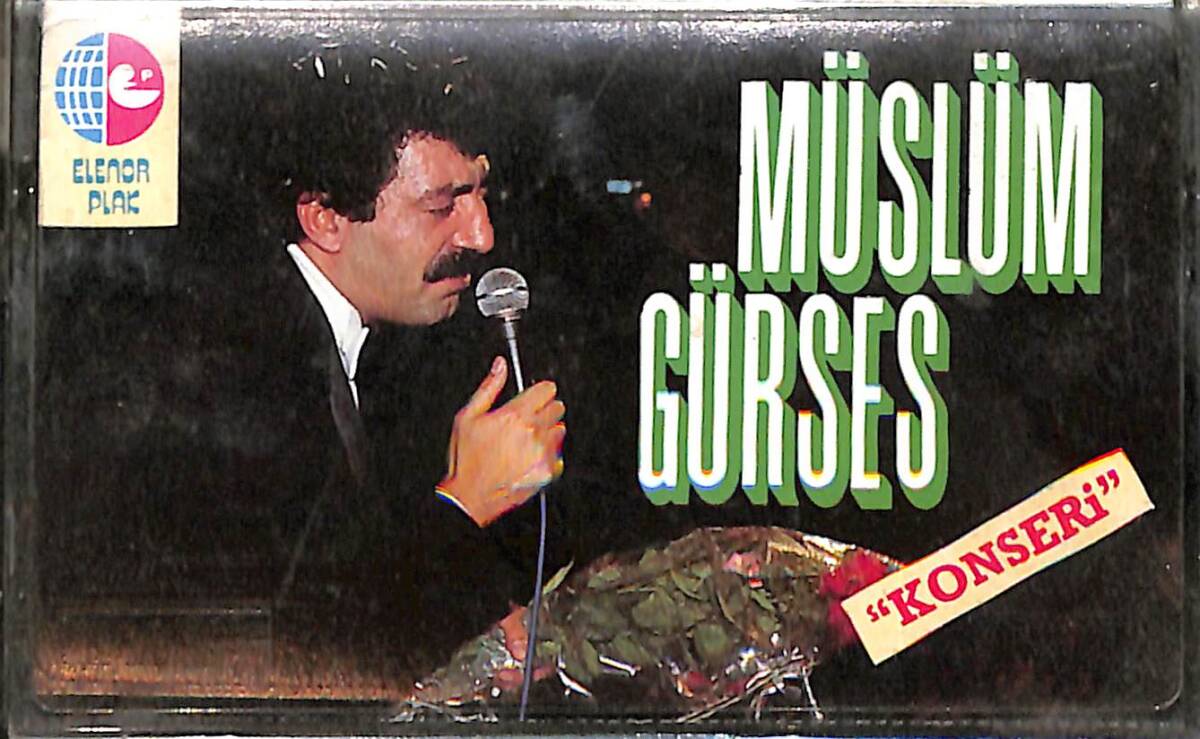 Müslüm Gürses - Konseri Kaset (İkinci El) KST28663 - 1