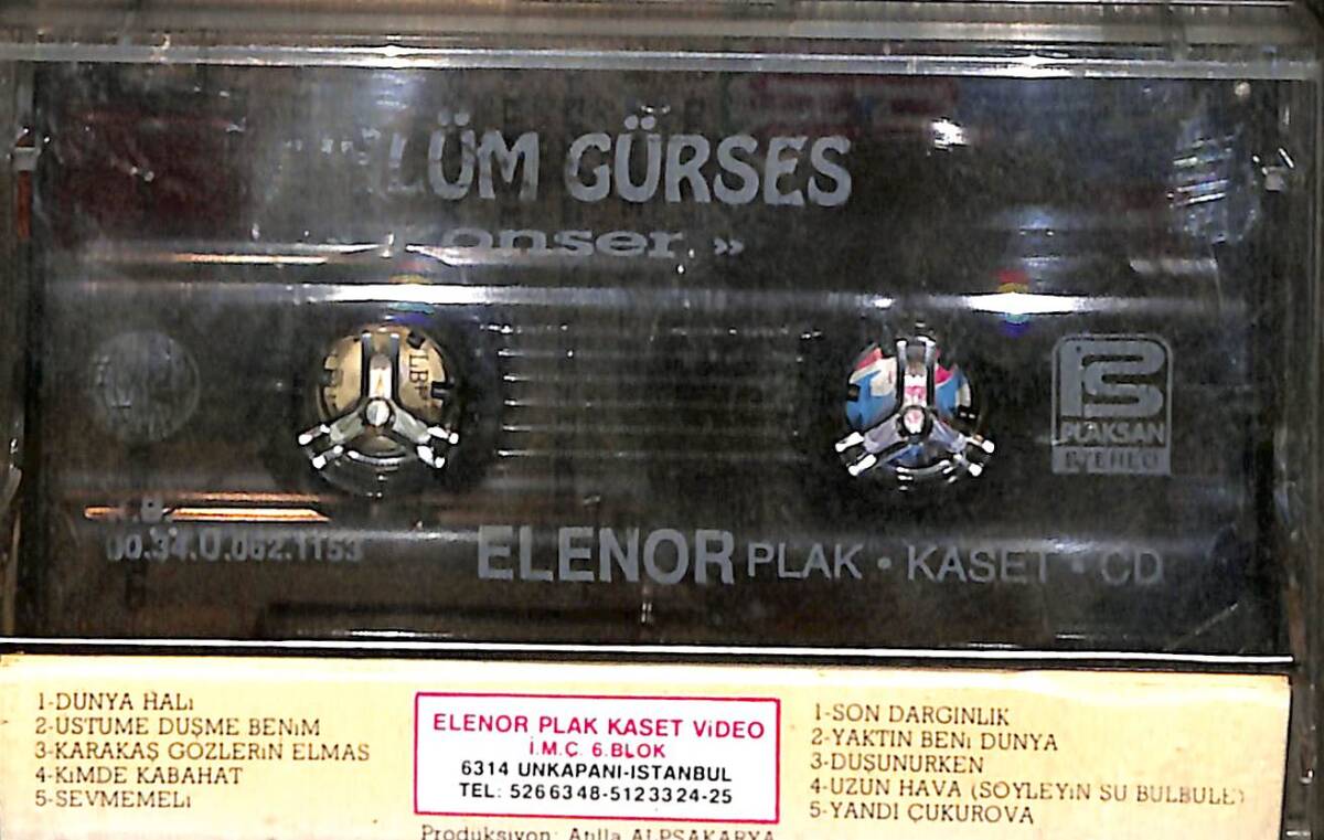 Müslüm Gürses - Konseri Kaset (İkinci El) KST28663 - 2