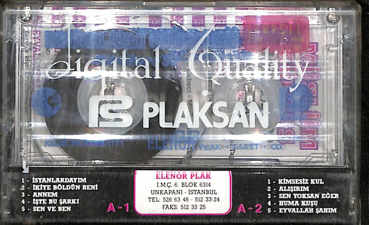 Müslüm Gürses – Müslümce 92 Kaset (Sıfır Kaset) * Elenor Baskı - Kırmızı Bandrol * KST29826 - 2