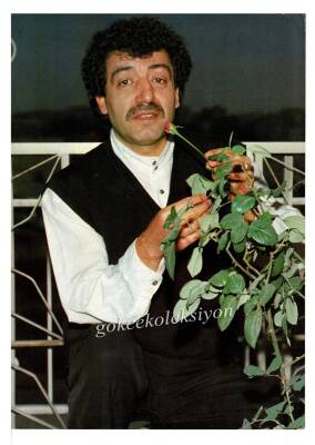 Müslüm Gürses Orta Boy Kartpostal KRT7047 - 1